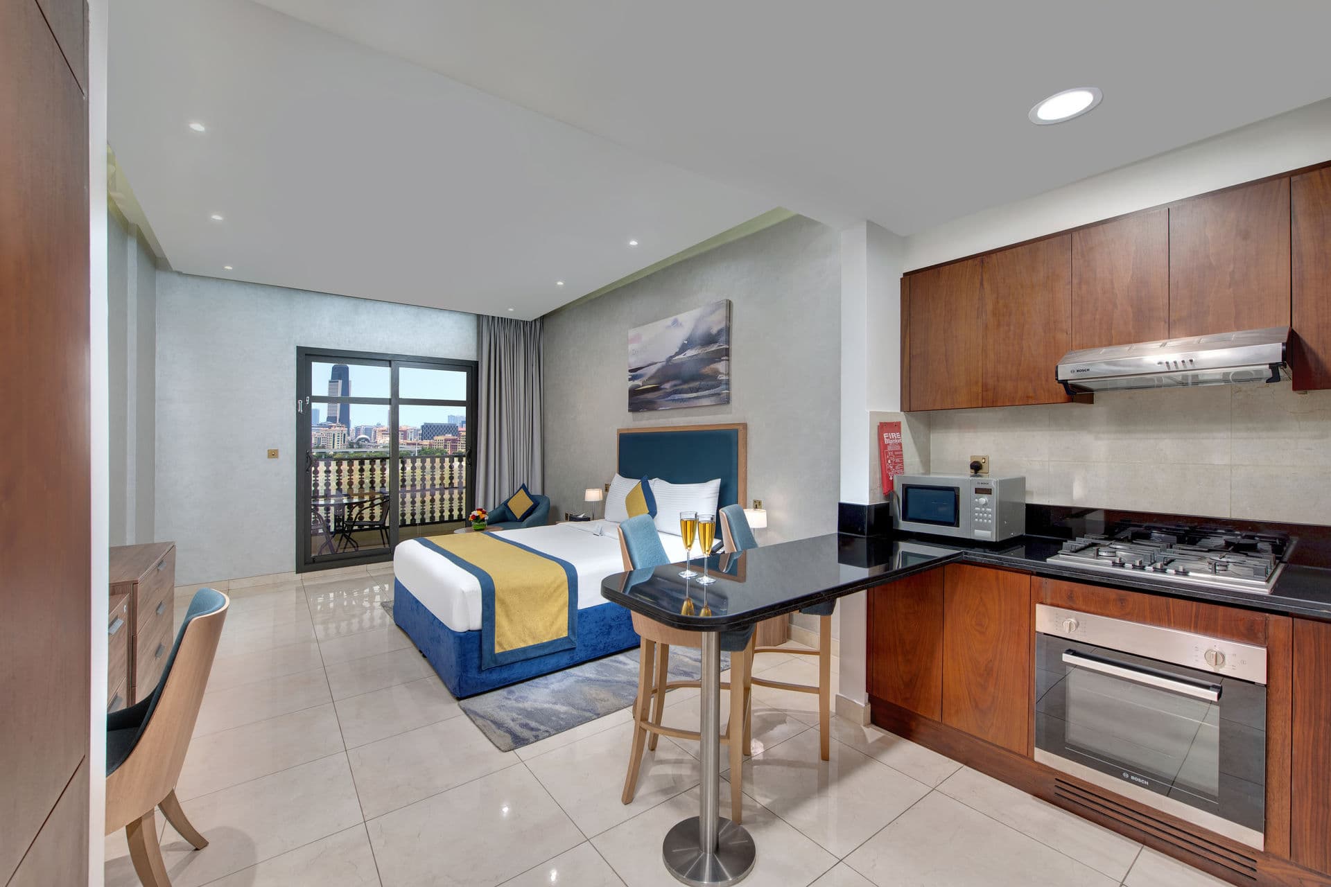 Standard Studio City View Apartment at Waterfront Al Jaddaf