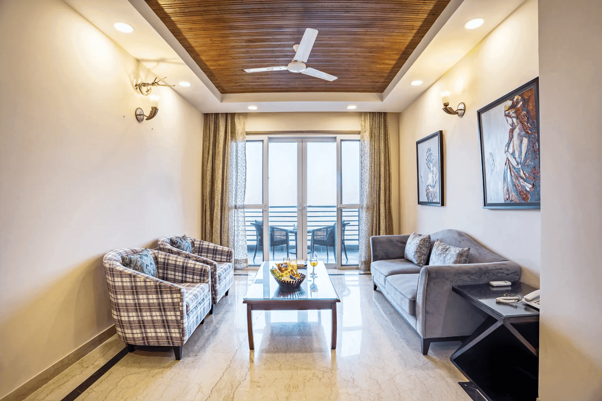 Skyline Grove | Stylish 3-BHK Apt With Scenic Views