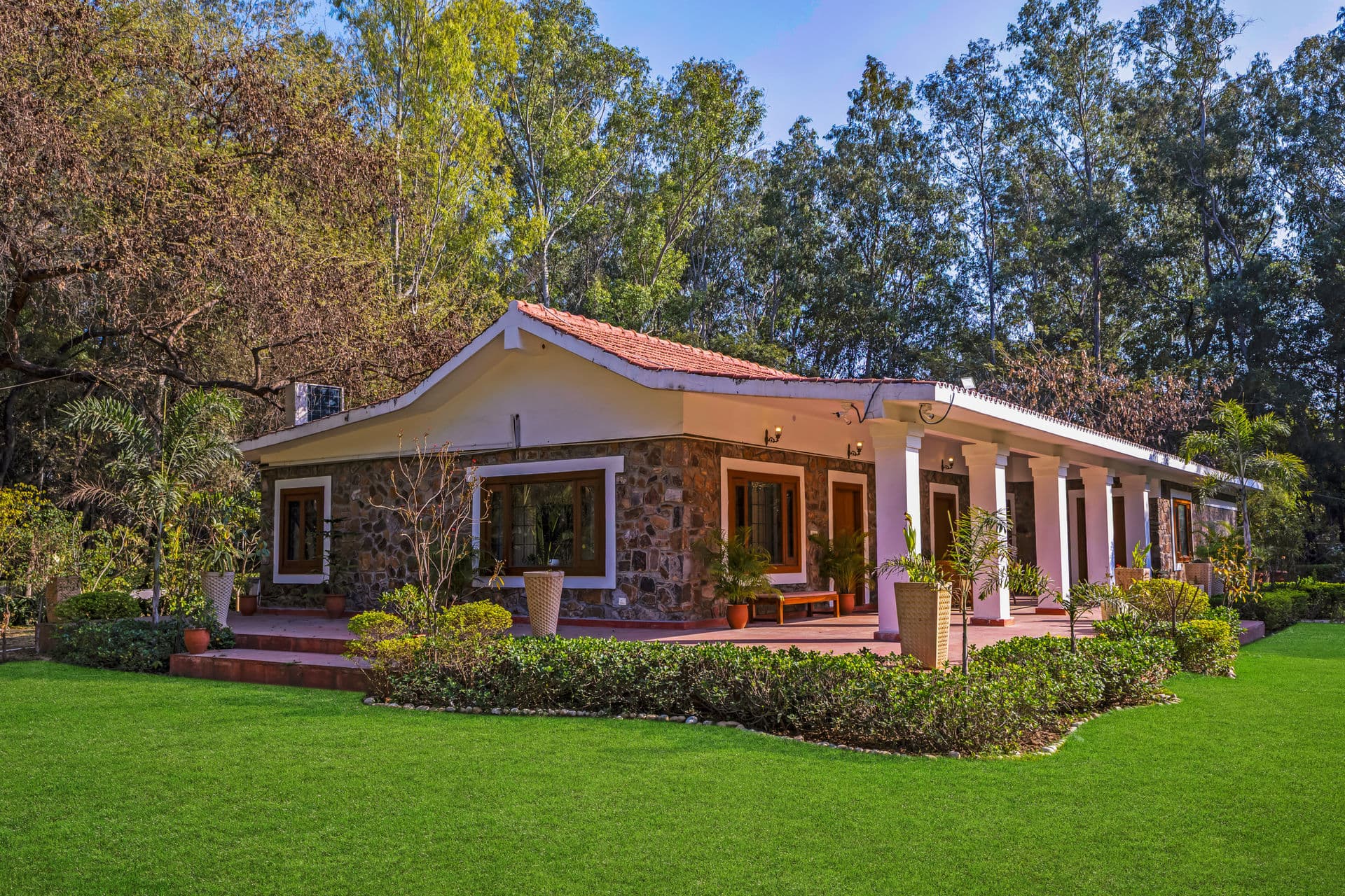 Aravalli Reserve The Bliss | Pet-friendly 3-BHK Villa with Private Pool, Patio, Jacuzzi, and Gazebo