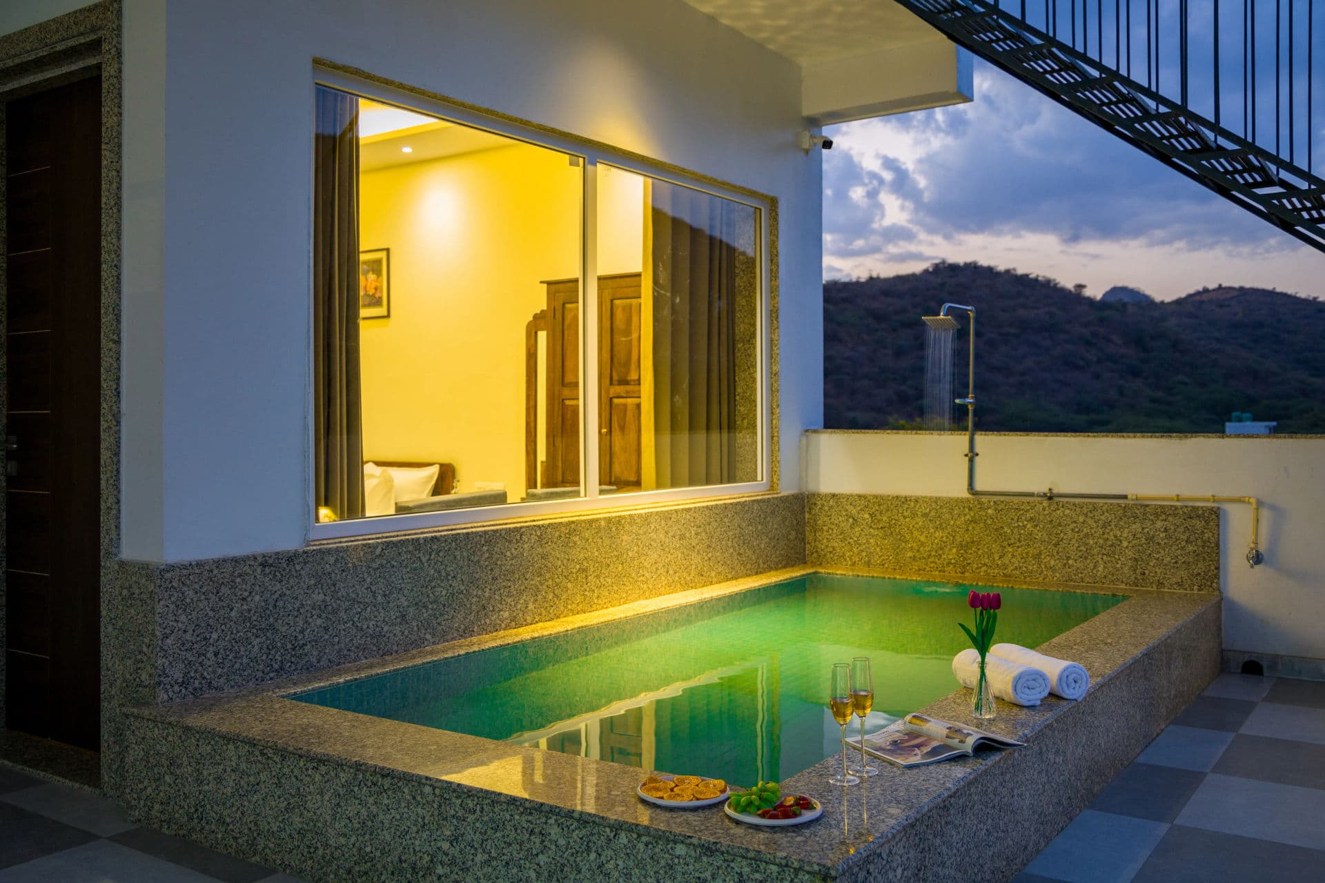 Kasturi Villa | 6-BHK Pet-Friendly Villa Near Sajjangarh Palace With Plunge Pool & Terrace