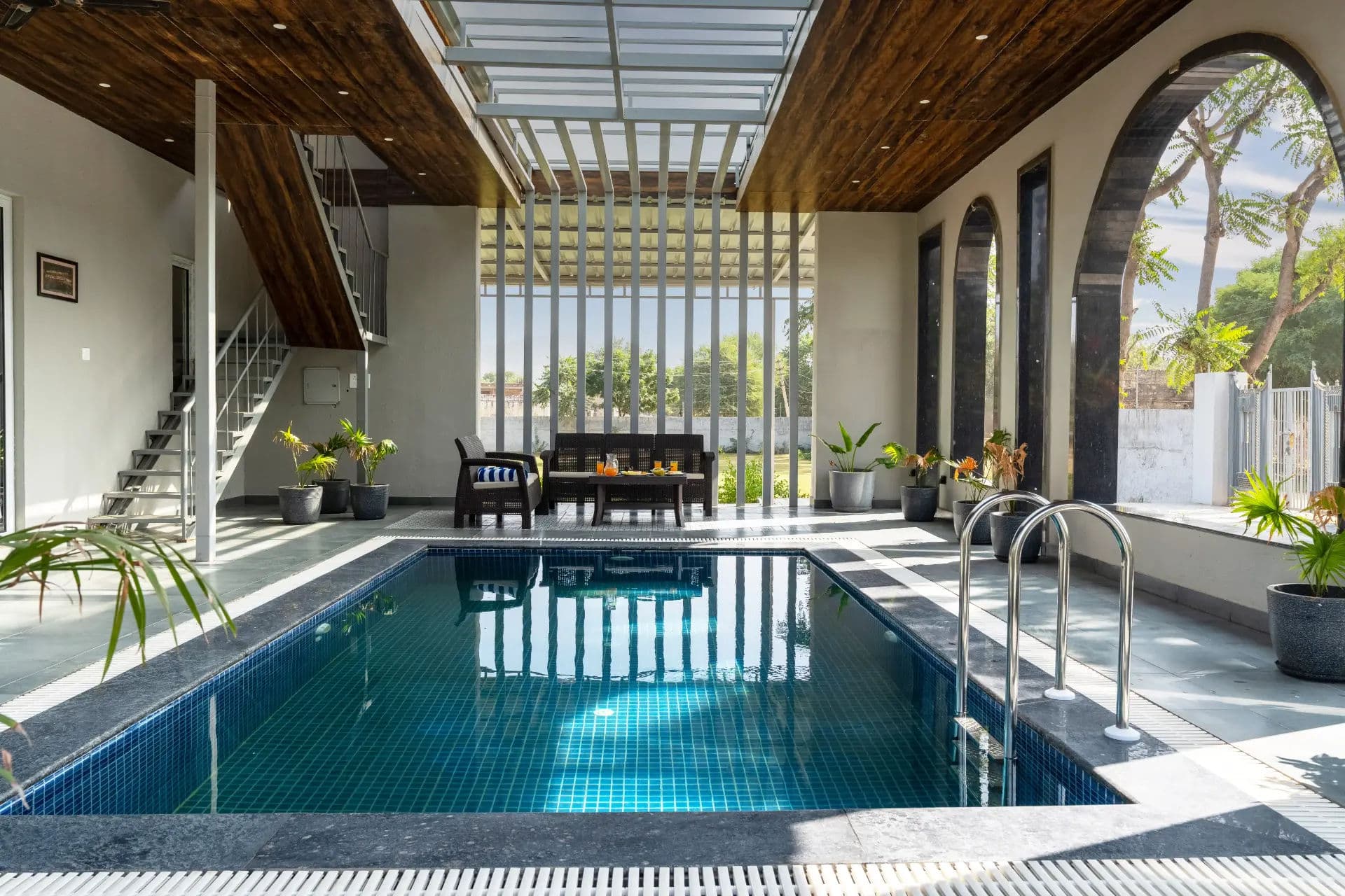 Jamun Farms | 2-BHK Retreat With Pvt Pool, Garden & Balcony