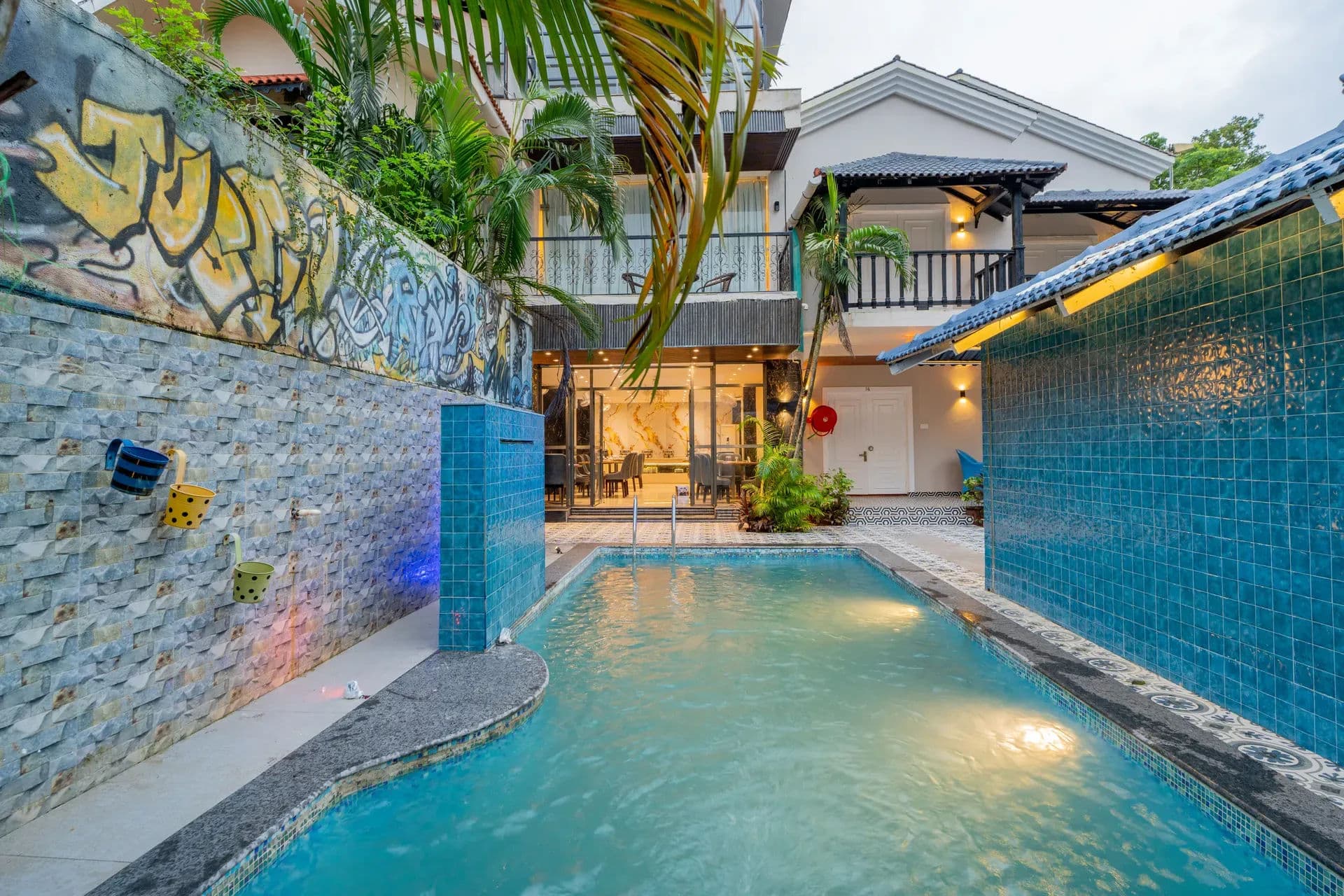 Emperor Ozran 2-BHK Duplex | Retreat With Balconies, Shared Pool, Restro & Bar | Near Beaches