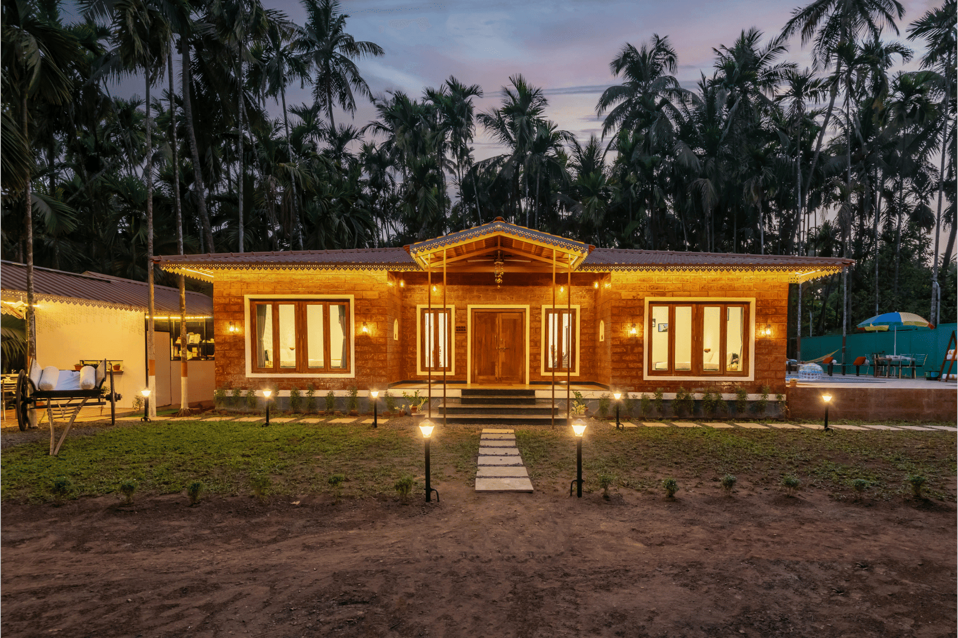Cabanas Retreat | Tropical 5-BHK Escape Near Revdanda Beach With Private Pool, Garden & Outdoor Dining