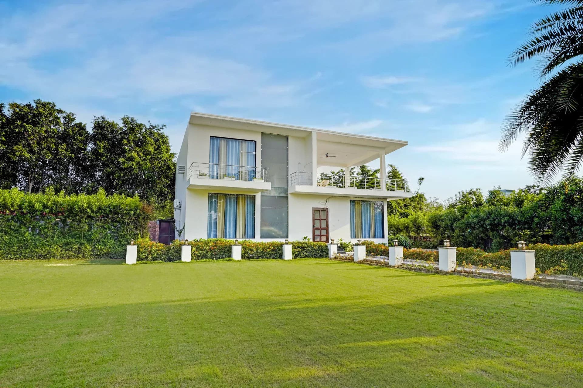 Tranquil Meadows | 5-BHK Farmhouse with Private Pool, Gazebo & Lush Garden