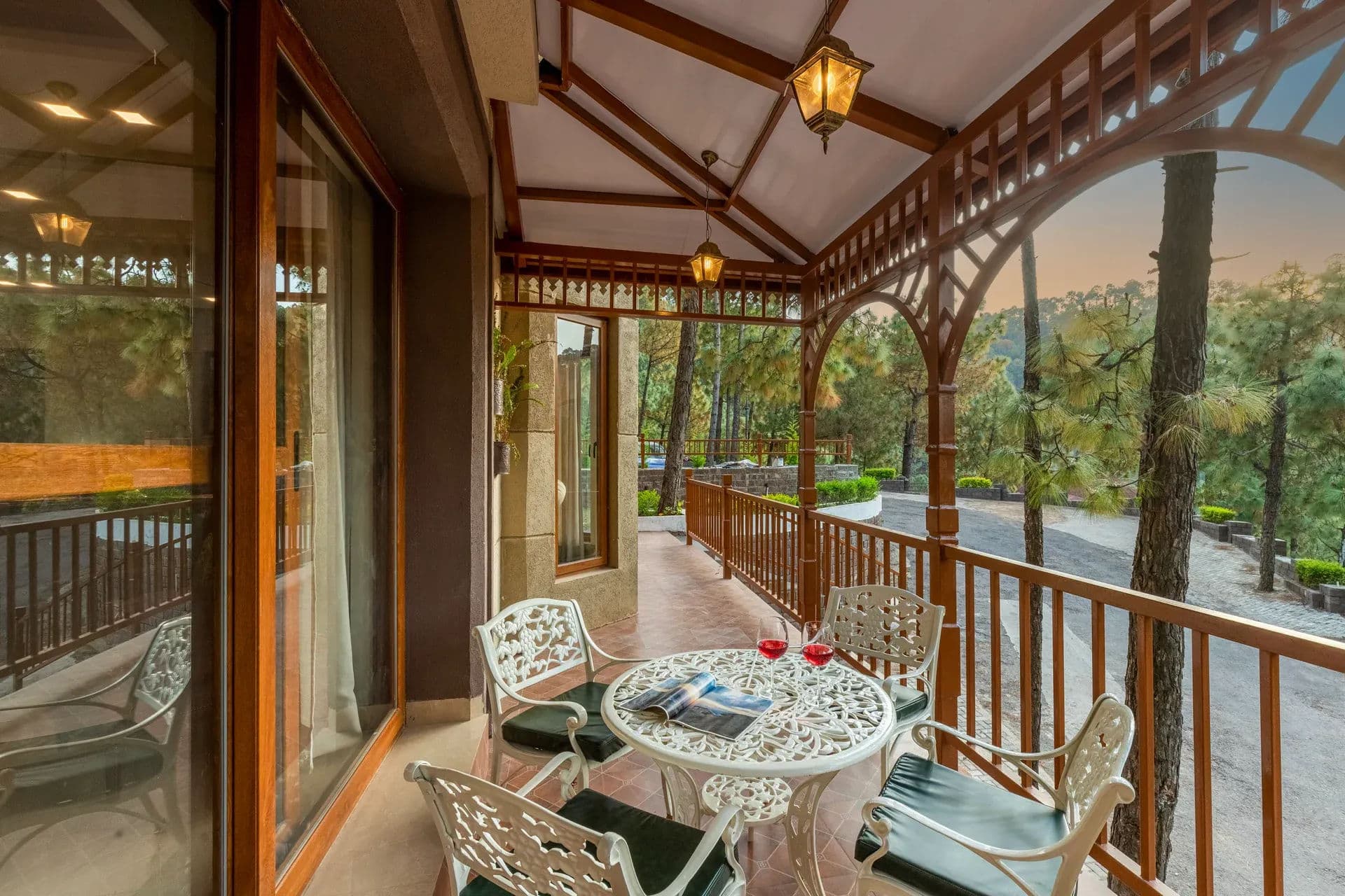 Wisteria | 4-BHK | Outdoor Sitting Area | Garden | Lift