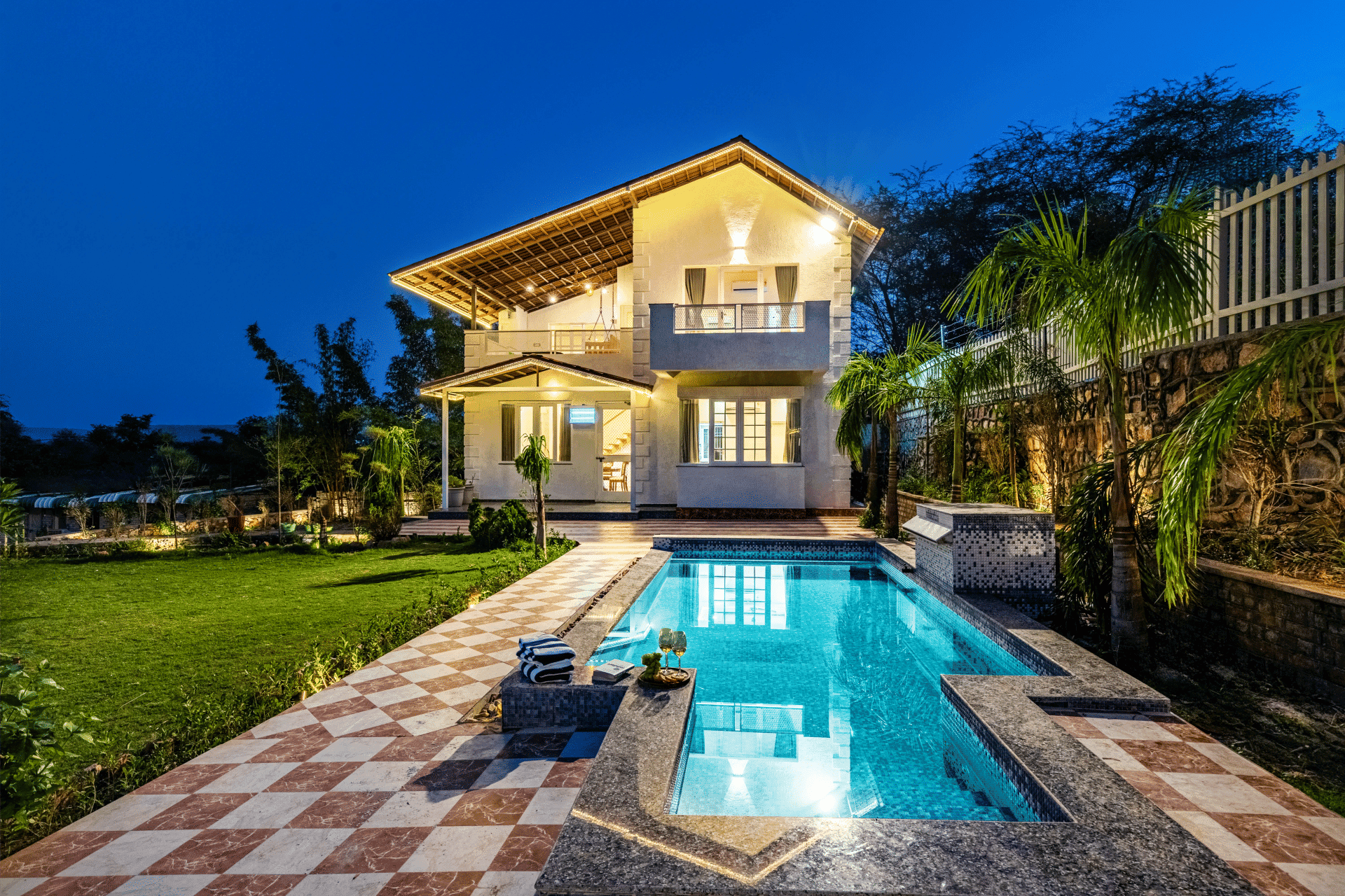 Ramgarh Wild Retreat | Pet-friendly Colonial-Style 2-BHK Villa Amidst the Hills with Private Pool & Garden