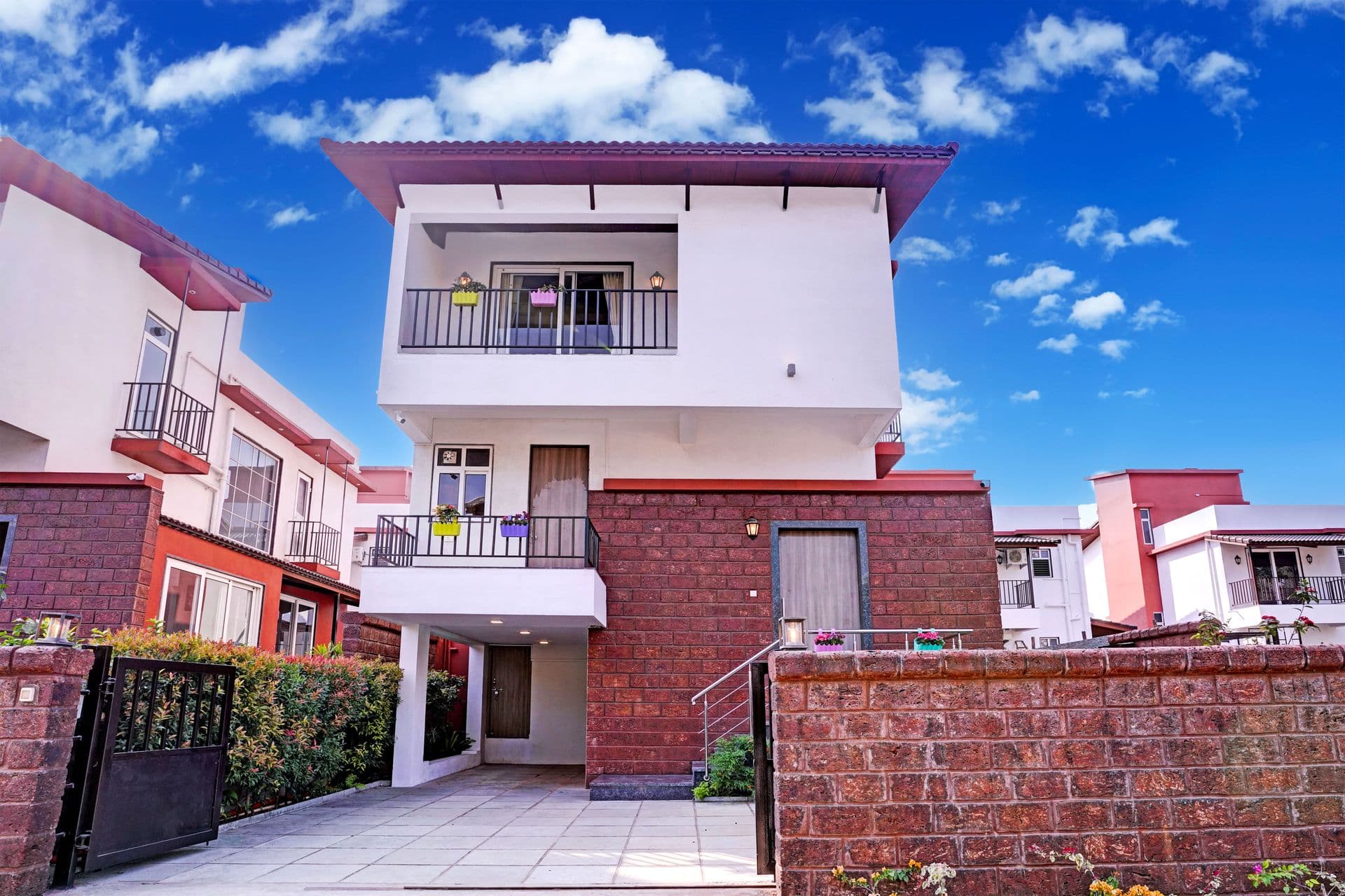 Irene Ruby | Serene 6-BHK Retreat with Private Pools, Gardens, and Balconies