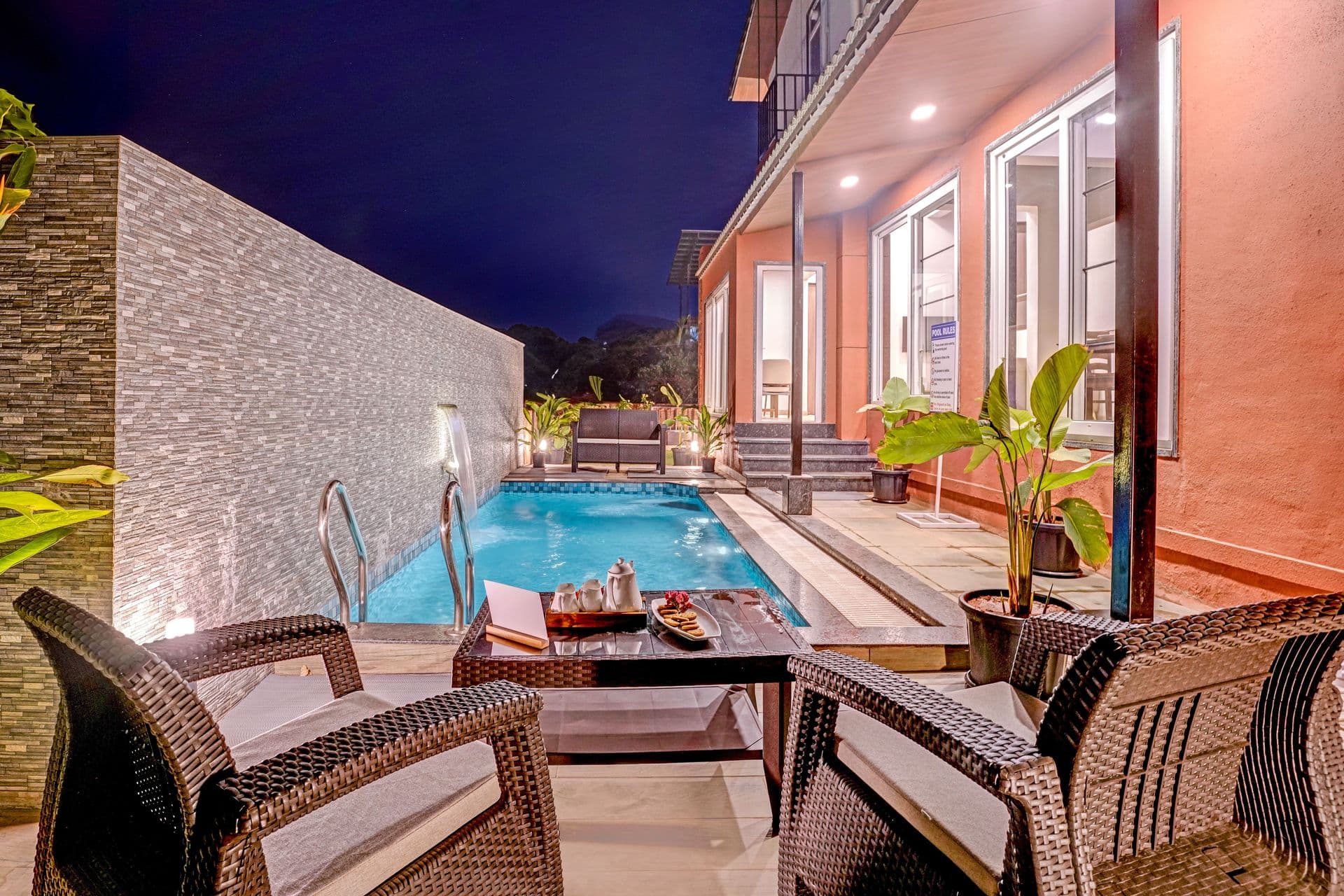 Irene Jade | 3-BHK | Pvt Pool | Garden | Balconies