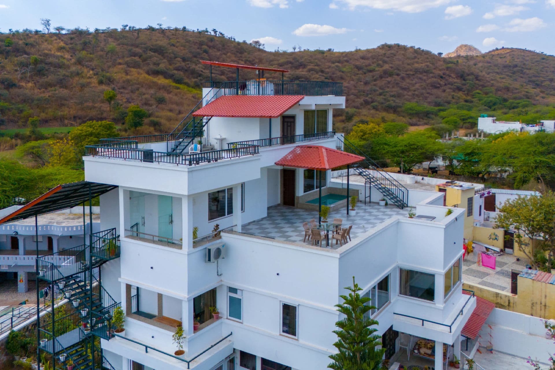 Kasturi | Pet-Friendly Rooms With Views of Sajjangarh Palace & Plunge Pool