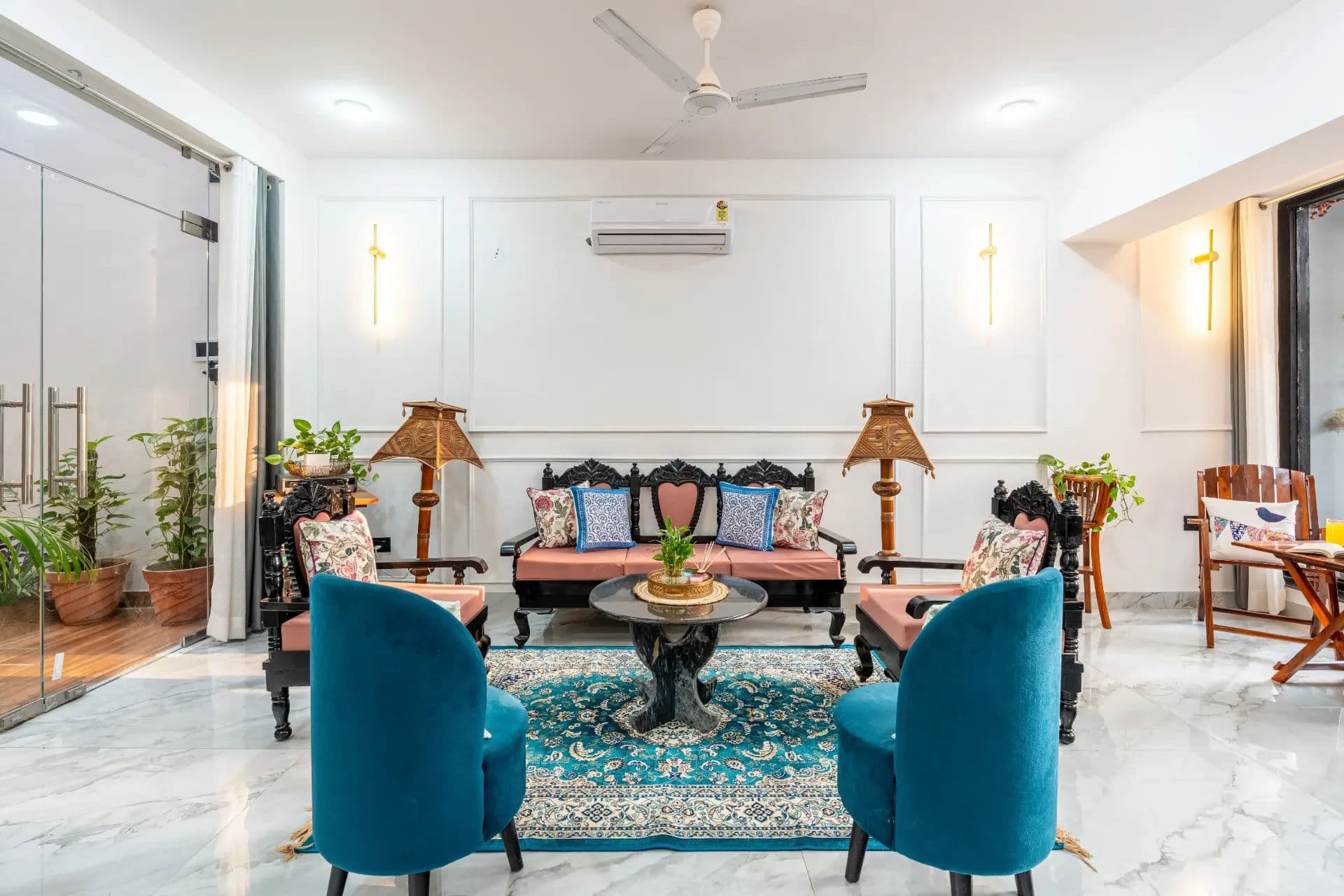 Ramalaya - 8 - BHK Getaway With Serene Courtyard & a Lush Garden